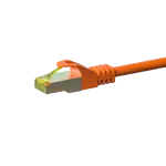 DSIT Cat.7 S/FTP PiMF RJ45 tinklo laidas, 30 m, oranžinis