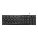 LC-Power LC-KEY-903DE biuro klaviatūra, USB, juoda, voki&scaron;kas i&scaron;dėstymas