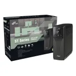 FSP ST 1200 Tower 1200VA 720W linijinis-interaktyvus UPS su 4 Schuko lizdais ir RJ45 apsauga