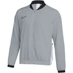 Nike Dri-FIT Academy 25 vyri&scaron;ka sportinė striukė su gobtuvu, tamsiai pilka/juoda, FZ9837 012, S