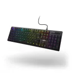 uRage Exodus 910 Low Profile žaidimų klaviatūra QWERTZ DE juoda 00217834