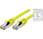 Exertis Connect 858420 Cat6a S/FTP tinklo komutacinis kabelis, 1 m, geltonas