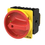 Eaton P3-63/EA/SVB/N pagrindinis jungiklis 3 polių 63A raudonas/geltonas 010398