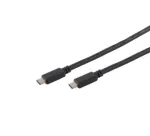 EXERTIS CONNECT USB-C į USB-C kabelis 3.1 Gen 1 1,5 m juodas 399055015