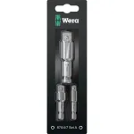 Wera 870/4/7 Set A SB galvučių adapterių komplektas, 3 vnt.