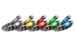 Wirewin SLIM ST6 2 GE - Cat.6 SLIM-Tough laidas, F/FTP, 2,0 m, geltonas PKW-TOUGH-STP-K6 2.0 GE