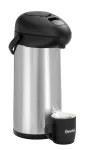 Bartscher termo ąsotis 5L juodas/sidabrinis
