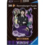 Dėlionė Ravensburger Wooden Puzzle Wednesday 300 vnt, medinės detalės, 300 dalių