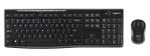 Belaidis klaviatūros ir pelės rinkinys Logitech MK270