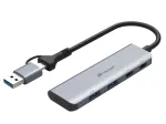 TRACER ADAPTER A-5 USB Type-C į USB-A 2x USB-A + 2x USB-C