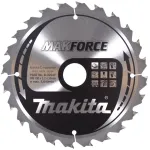Makita MAKFORCE medienos pjovimo diskas diskiniam pjūklui, 190 mm, 24 dantys