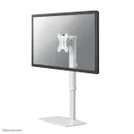 Neomounts FPMA-D890WHITE stovas monitoriui 10-30 colių, laisvai pastatomas, 6 kg, 25,4 cm (10 col.), 76,2 cm (30 col.), 100 x 100 mm, baltas