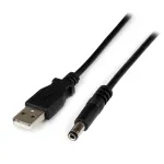StarTech.com USB į 5.5 mm maitinimo laidas - N tipo statinė - 1 m