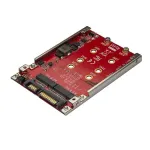 StarTech S322M225R dvigubas M.2 į SATA RAID adapteris, skirtas 2,5 col. skyriui