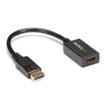 StarTech.com DP2HDMI2 DisplayPort&ndash;HDMI vaizdo adapteris / keitiklis, ki&scaron;tukas/lizdas, iki 1920x1200, 25 cm