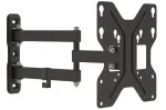 DIGITUS 3D universalus TV / monitoriaus laikiklis iki 107 cm (42 col.), 15&deg; pakreipimas, 180&deg; pasukimas, maks. apkrova 30 kg, VESA maks. 200x200