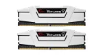 G.Skill Ripjaws V F4-3600C18D-32GVW DDR4 darbalaukio kompiuterio RAM atmintis 32 GB (2x16 GB) 3600 MHz CL18 XMP2, su radiatoriais, balta