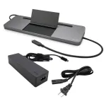 i-tec Metal SB-C Ergonomic 4K 3x Display Dock su 85 W PD ir universalus 100 W įkroviklis