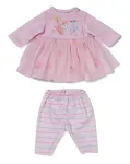 Lėlės drabužių rinkinys ZAPF BABY born Suknelė Rose 36 cm lėlėms, įvairiaspalvis, sulankstomas, nuo 1 m.