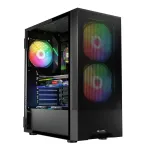 Logic Concept ARYA ARGB Midi Tower Korpusas Juodas su USB 3.0