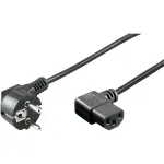 Maitinimo laidas Goobay 96042 Juodas 1,5 m CEE7/7 C13 250V 16A