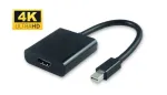 Microconnect MDPHDMI6B aktyvusis Mini DisplayPort į HDMI adapteris, M-F, juodas