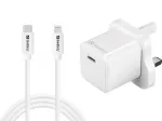 USB-C įkroviklis SANDBERG 441-64 20W UK ki&scaron;tukas &ndash; greitas USB Power Delivery įkrovimas