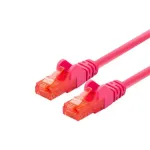 LOGON Cat6 U/UTP (UTP) tinklo laidas TCU66U050M, RJ-45 &ndash; RJ-45, 5 m, raudonai violetinis