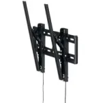 HAGOR BL Tilt 400 &ndash; sieninis laikiklis su pakreipimu &ndash; 81&ndash;124 cm (32&ndash;49 col.) &ndash; juodas &ndash; iki 400&times;400 mm