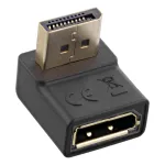 InLine DisplayPort adapteris, DisplayPort ki&scaron;tukas / lizdas, žemyn nukreiptas