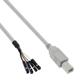 InLine USB 2.0 laidas vidinis USB B ki&scaron;tukas / antra&scaron;tės jungtis, 0,40 m