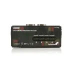 &bdquo;StarTech.com&ldquo; 4 prievadų juodas USB KVM jungiklio rinkinys su kabeliais ir garsu
