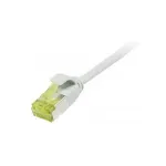 Pataisinis kabelis RJ45, CAT6A 500MHz, 0,25m, Pilka, U/FTP, plonas apvalus d=3,8mm, TPE/LSZH (Superflex), AWG32, su Cat.7 žaliava, Synergy 21 (S217301V3)