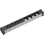 Maitinimo ilgintuvas 4 AC lizdai Bachmann 909.007 Juodas Sidabrinis