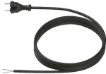 Bachmann 246176 maitinimo kabelis su kontūriniu ki&scaron;tuku 5 m juodas