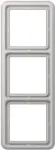 JUNG CD 583 LG - Grau - Duroplast - Schraubenlos - JUNG - 81 mm - 223 mm