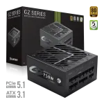 Gamemax GZ 750G 750 W maitinimo blokas, 80 PLUS Gold, pilnai modulinis