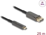Aktyvus optinis kabelis DELOCK USB-C į DisplayPort 25,00 m (81608)