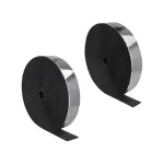 DeLOCK Heavy-duty lipnusis kabliukų ir kilpų diržas 25m x 50mm juodas