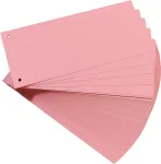 Skirstytuvas kartoninis Herlitz 10843498 rožinis rožė 100 vnt.