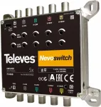 Satelitinis multiswitch Televes 714508 5 įėjimai 5 i&scaron;ėjimai