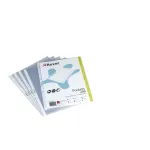 Rexel reljefiniai A4 vir&scaron;utinio atidarymo ki&scaron;eniniai aplankai skaidrūs (50 vnt.), 210 x 297 mm (A4), permatomi, polipropilenas (PP), portretinė orientacija