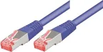 Tecline exertis Connect &ndash; pataisos laidas &ndash; RJ-45 (M) &ndash; RJ-45 (M) &ndash; 10 m &ndash; SSTP &ndash; CAT 6 &ndash; be halogenų &ndash; alyvinis (71510V)