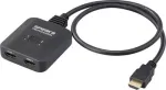 SpeaKa Professional SP-HDMIBS-100 2+1 prievadų HDMI jungiklis dvipusis 7680 x 4320 (SP-13456272)