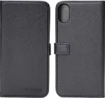 nevox ORDO Bookcase dėklas Apple iPhone X juodai pilkas (1495)