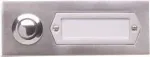 Grothe ETA 501 GA &ndash; laidinis skambutis &ndash; sidabrinis &ndash; aliuminis &ndash; AC/DC &ndash; 5&ndash;12 V &ndash; -20&ndash;50 &deg;C (55531)