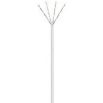 Wentronic goobay - Bėginis kabelis - 305,0 m - UTP - CAT 6 - Apvalus, vytas - Pilka (93885)