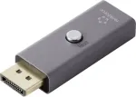 Renkforce RF-6903988 DisplayPort 8K EDID emuliatorius, aliuminis, 7680x4320 @ 60Hz (RF-6903988)