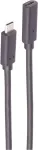 ShiverPeaks SHVP BS13-44155 USB 3.2 laidas C ki&scaron;tukas į lizdą 1,5 m