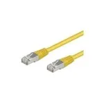Wentronic Goobay CAT 5e Patch Laidas, SF/UTP, Geltonas, 1 m - CCA vario mi&scaron;inys (68065)